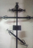 Крест метал.№101 средний ЭНшар